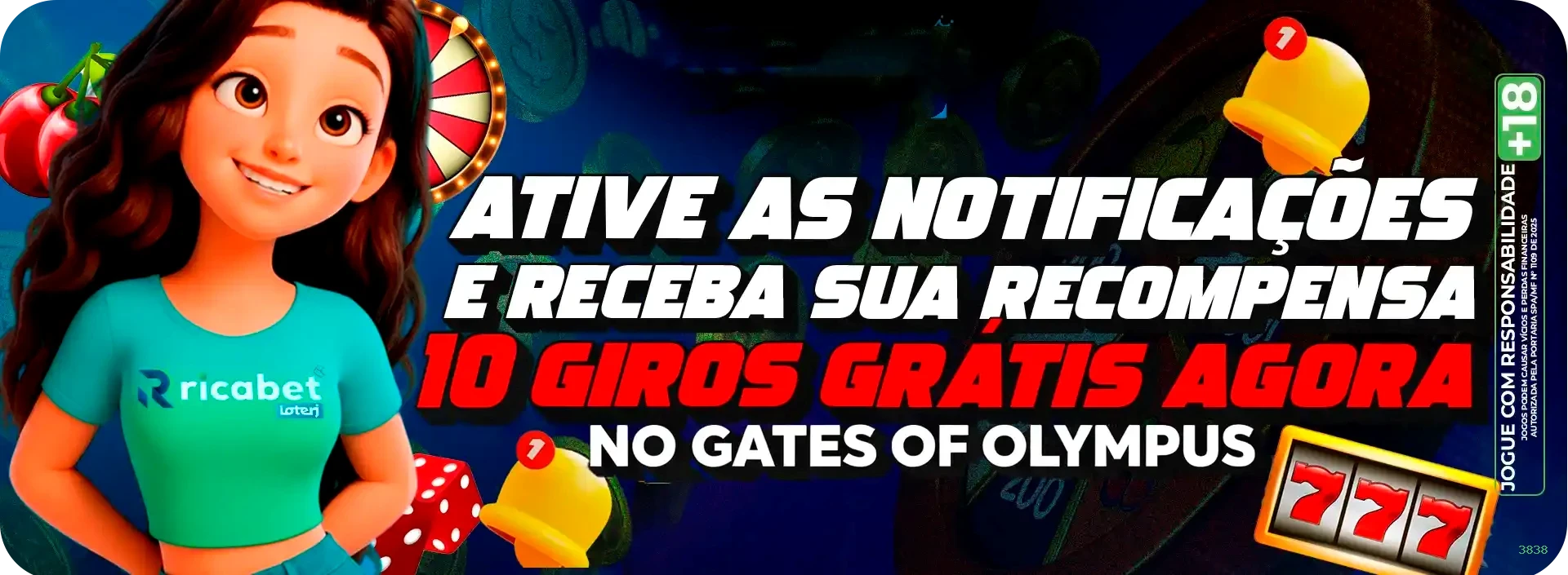 Programa VIP exclusivo da 3838